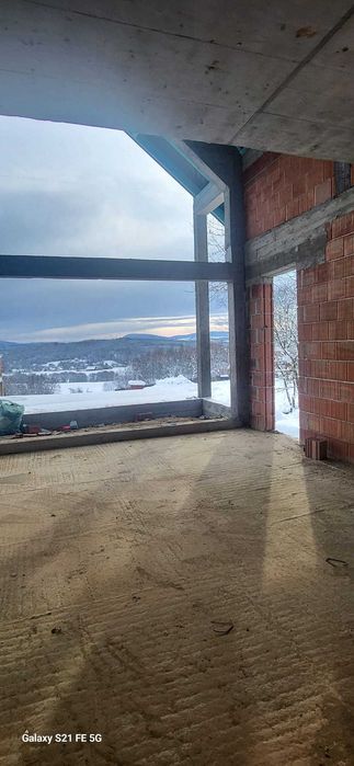 SPRZEDAM nowoczesny dom stodoła z widokiem. Zręczyce gmina Gdów