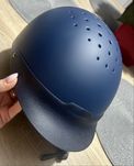 Toczek, Kask jeździecki Fouganza DH006-FH120, blue navy, S 52-55 cm