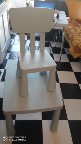 Детский столик со стулом Ikea