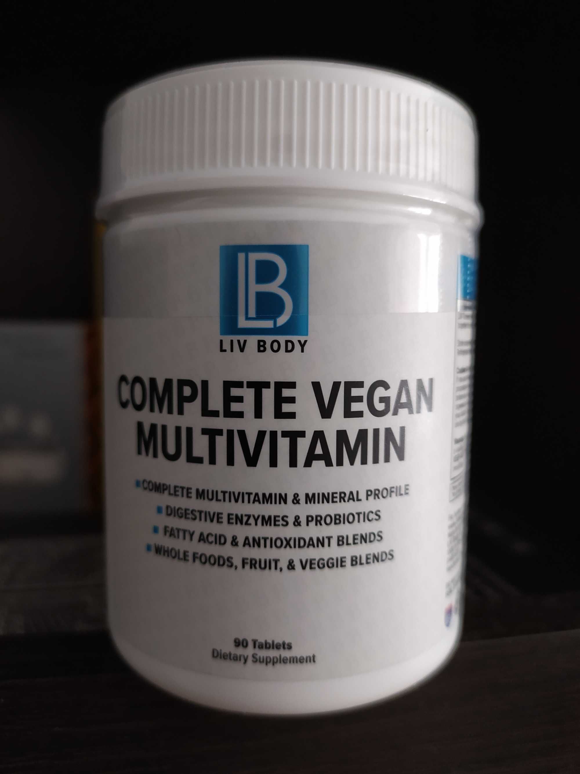Витамины Complete vegan multivitamin