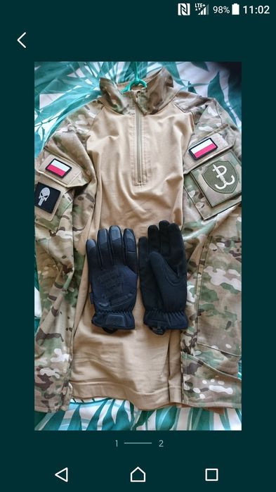 Rękawice Wojsk Specjalnych. Jednostka Wojskowa Komandosów .