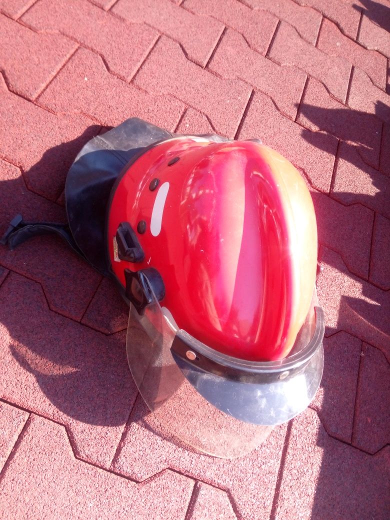 Kask strażacki ksliszlolekcjonerski zabytkowy sztuka
