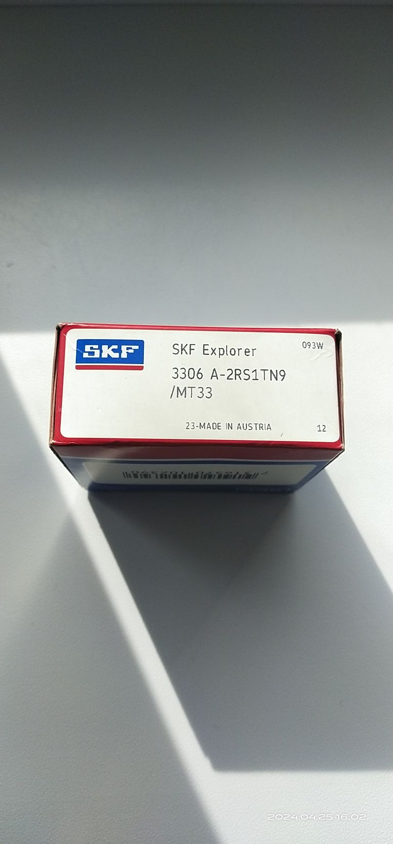 Підшипник Skf 3306 a-2rs1tn9/mt33