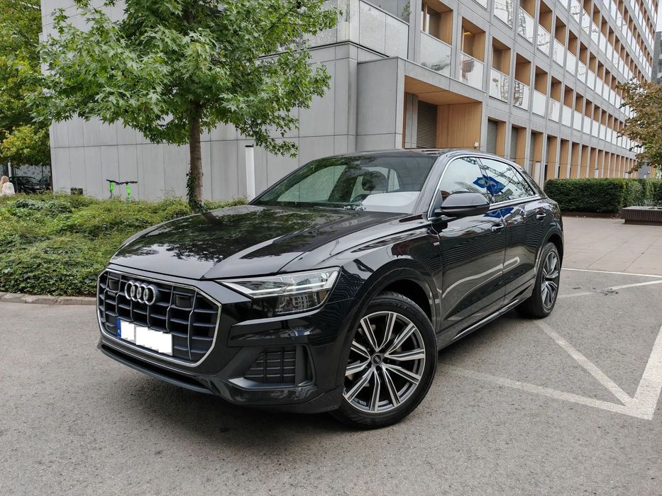 Audi Q8 Salon Polska 2021 rok S-line Serwis Aso Audi