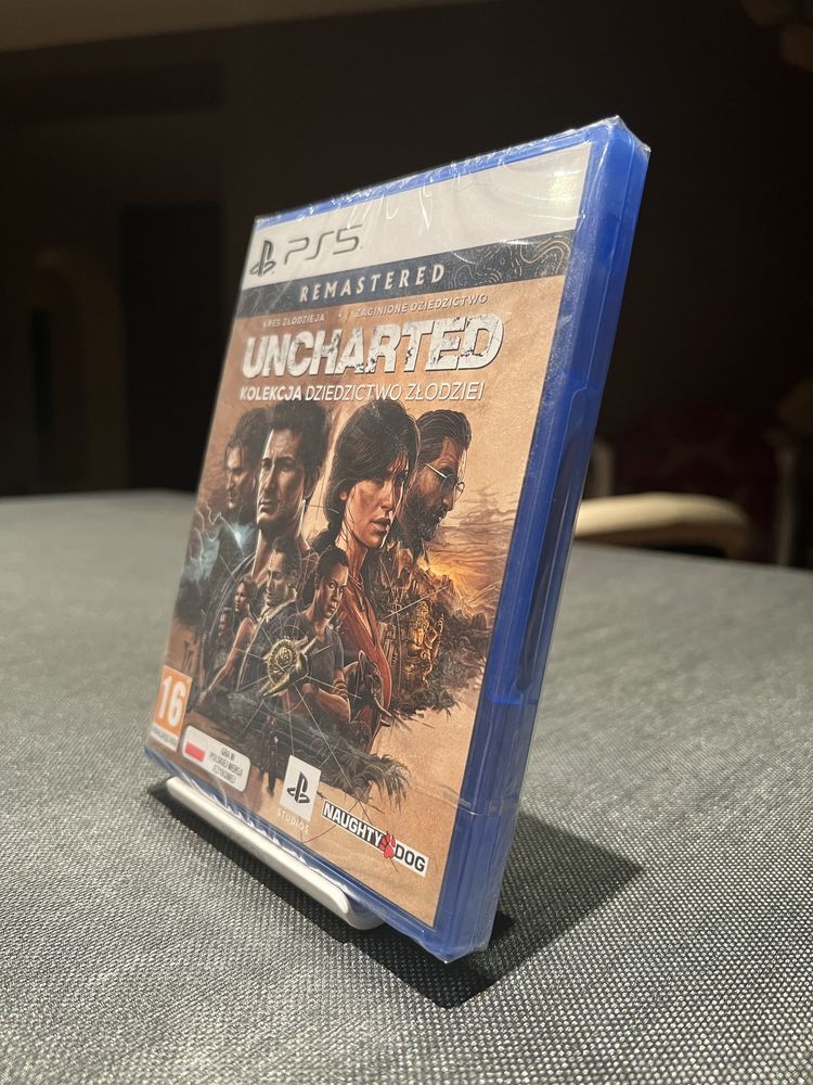 Uncharted kolekcja dziedzictwo złodziej Remastered - Gra na PS5