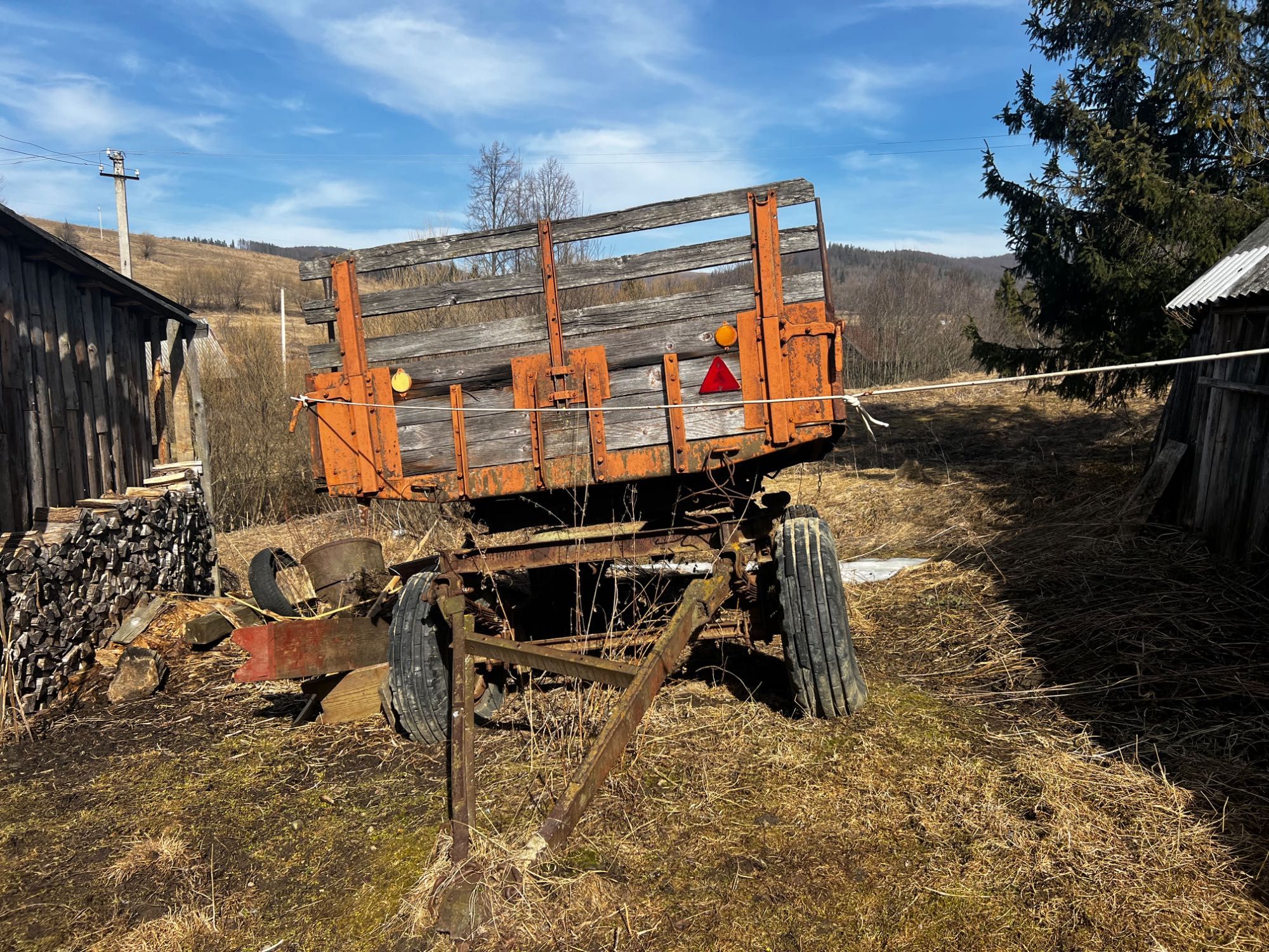 Прицеп 2 осьний тракторний