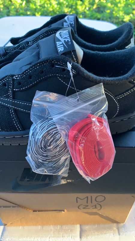 Jordan 1 Retro Low OG SP Travis Scott Black Phantom R.42