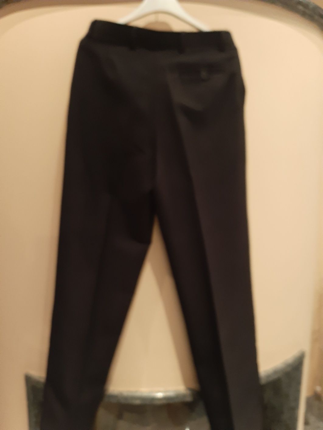 Spodnie męskie garnitur L M oakman wełna tkmaxx jakość tkanina komunia