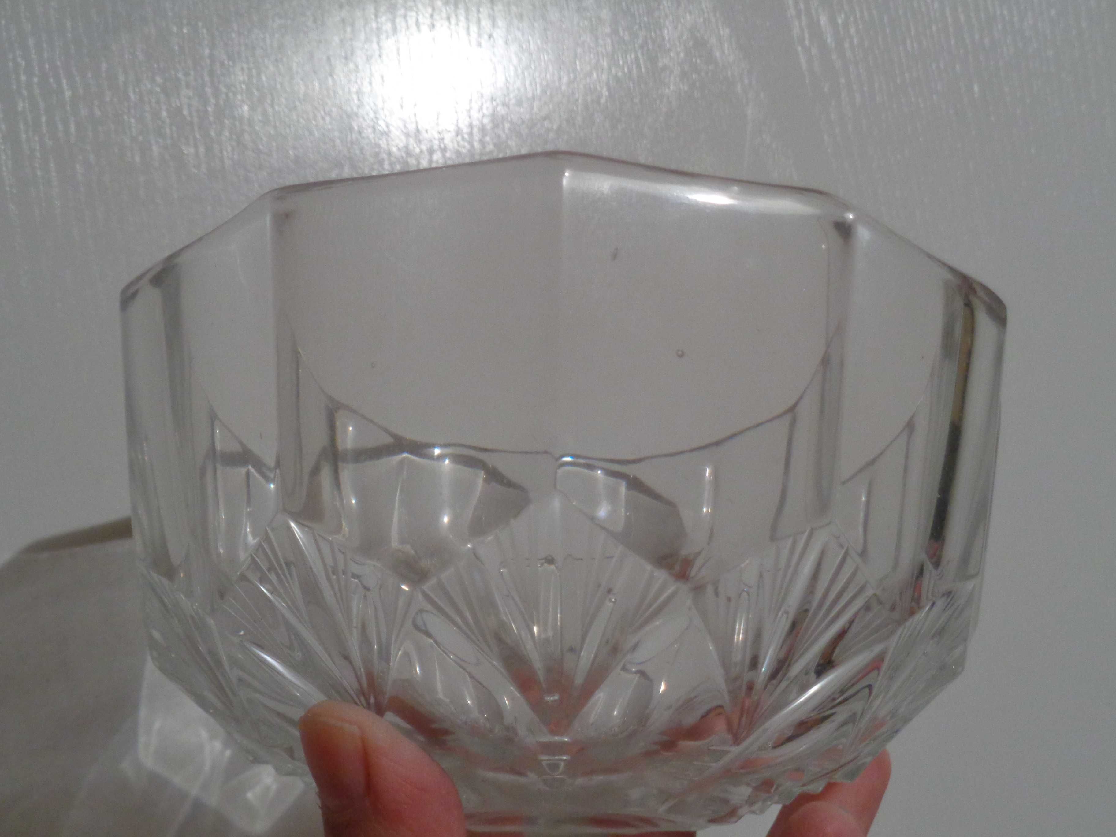 Miski misy szklane duże miska na sałatkę szkło prl miska Ząbkowice