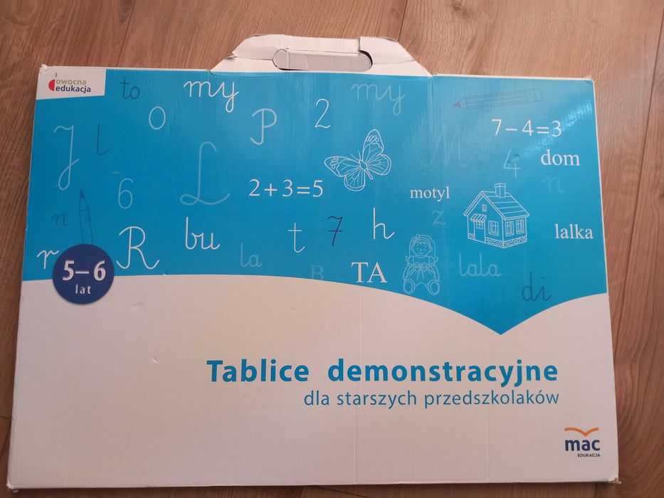 MAC Tablice demonstracyjne dla starszych przedszkolaków 5- latki