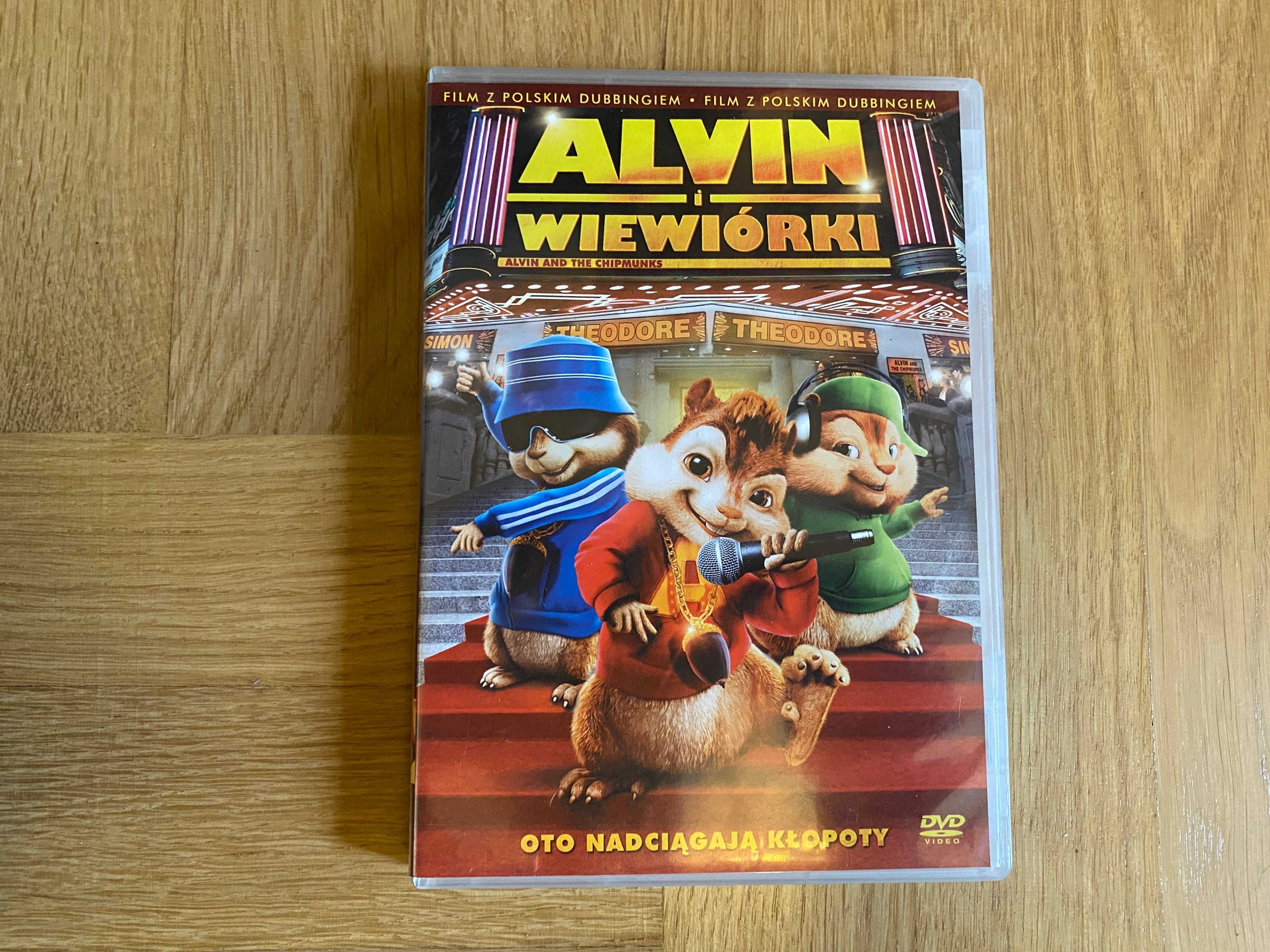 Płyta DVD Alvin i Wiewiórki dubbing pl