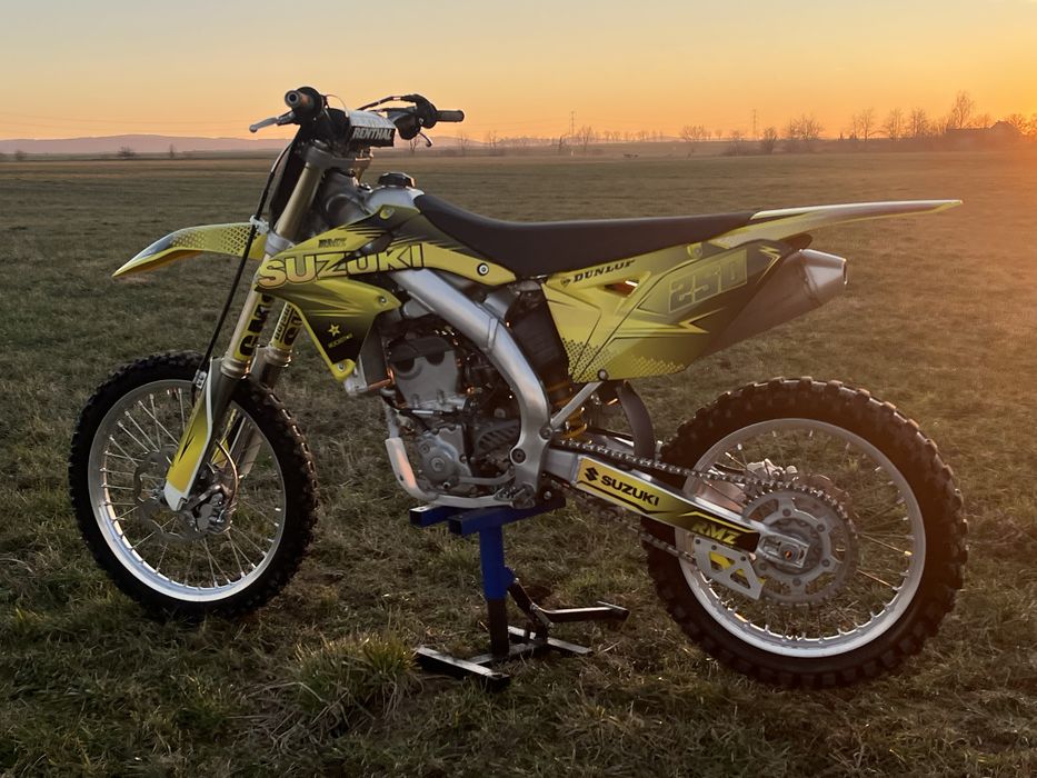 SUZUKI RMZ 250 z 2012 WTRYSK przygotowana cross