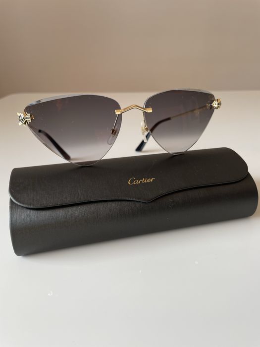 Damskie okulary przeciwsłoneczne Cartier Panthere CT0399S 001
