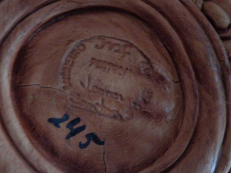Cesto de frutas em ceramica