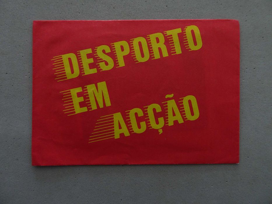 Carteira de cromos fechada - Desporto em acção
