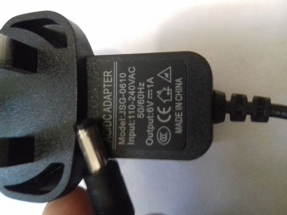 Блок питания адаптер 6В 1А 9V 1A