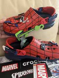 Crocs 35,36,37 Spider-Man Kids All-Terrain Clog з USA Джибітси
