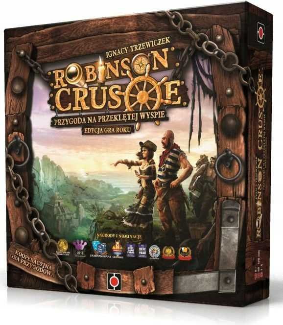Gra planszowa Robinson Crusoe: Przygoda na przeklętej wyspie