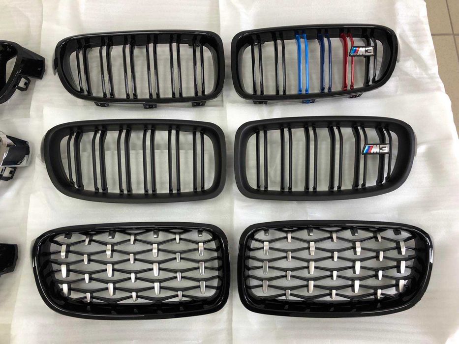 решетка бмв ноздри бмв 3 серии F30 BMW ноздрі f30 f31 m3 ТОП Якість!!!