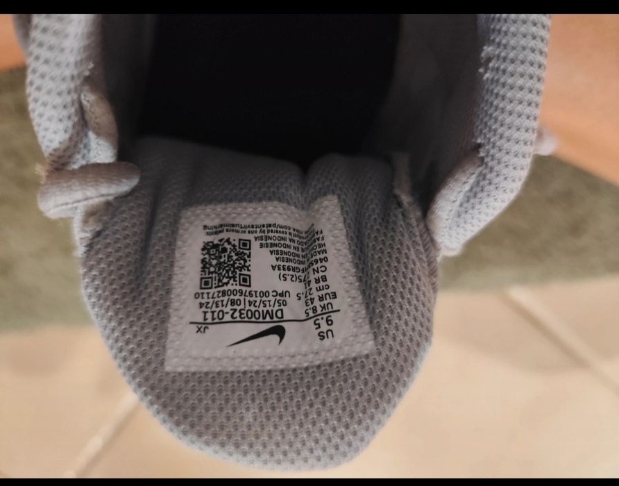 Sapatilhas Nike TN tamanho 43 novas, nunca usadasusadas