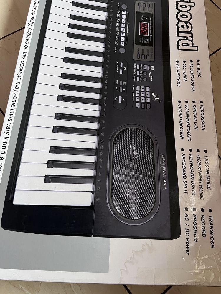 KEYBOARD organy dla dzieci USB Bluetooth MQ-603UFB