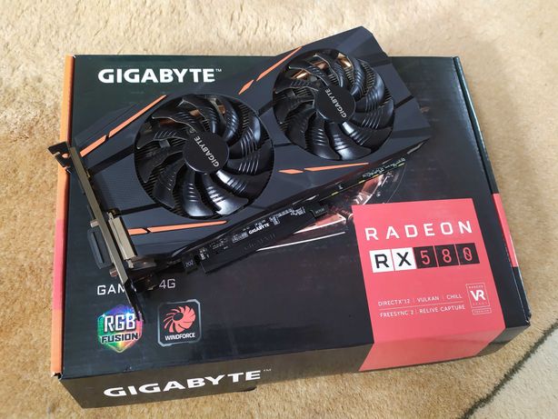 GIGABYTE Radeon RX 580 Gaming 4G (видеокарта)