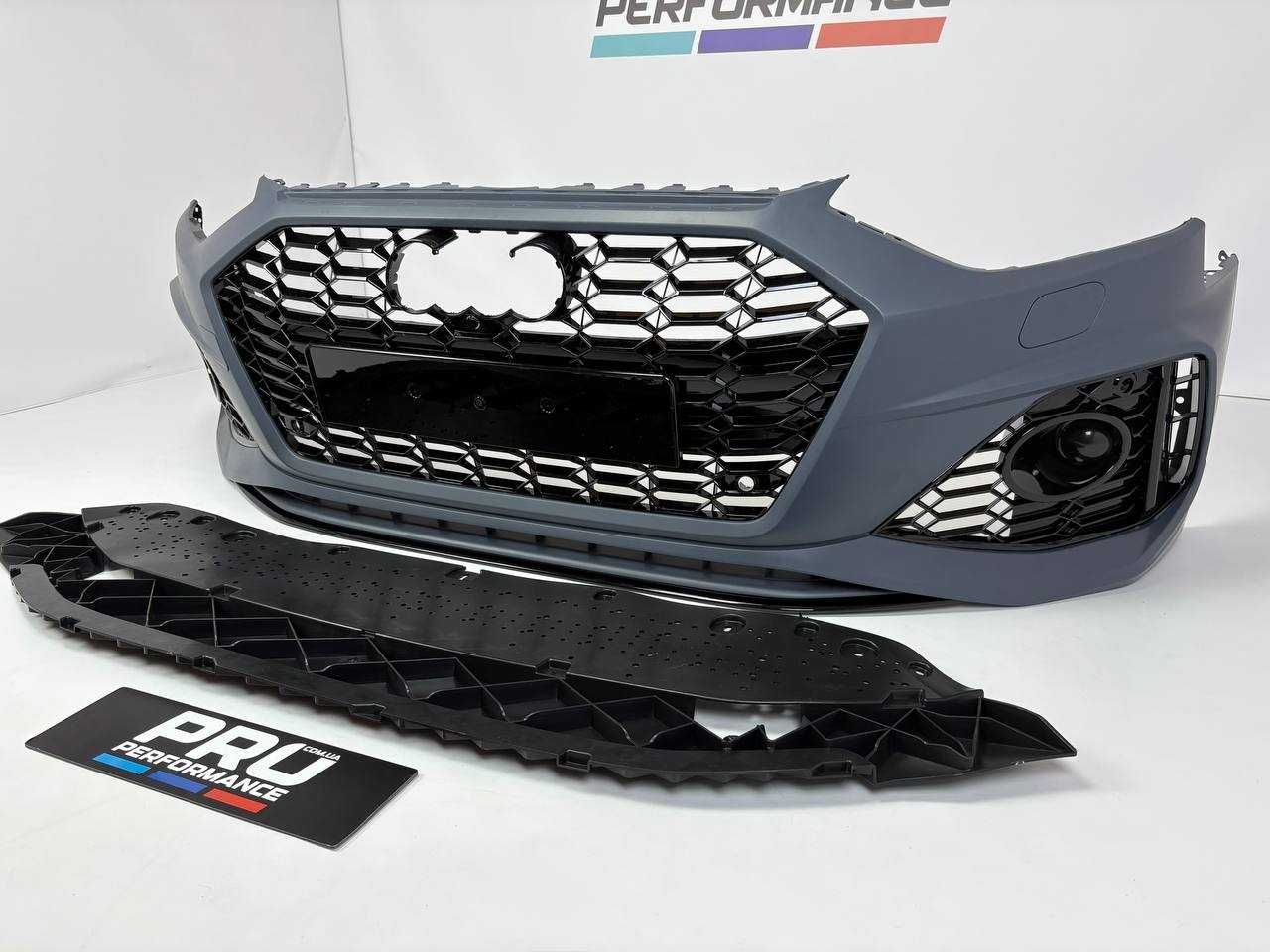 Бампер передний Audi A4 B9 RS4 Design 2020+