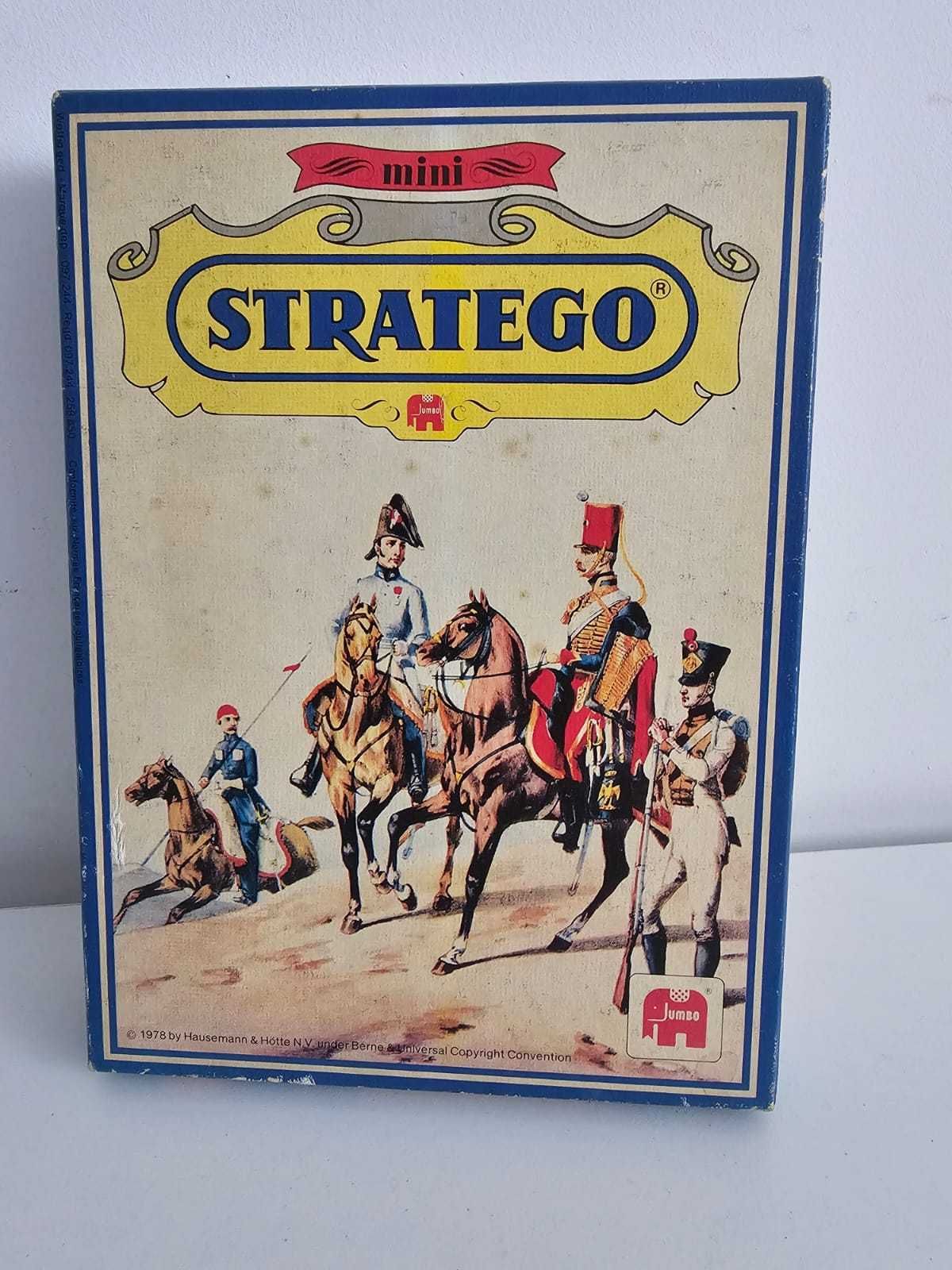 Mini Stratego gra planszowa unikat vintage