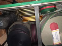 Várias fitas de nastro, elastico, aplicacoes borracha , etiquetas