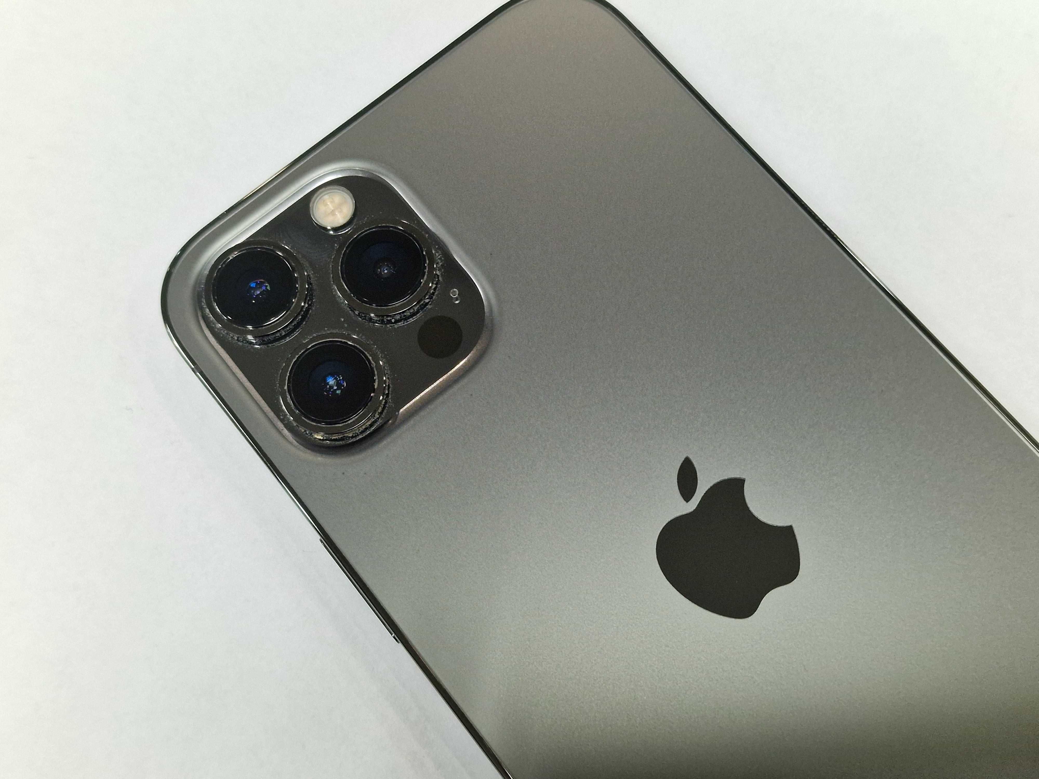 Iphone 12 PRO MAX 128GB/ Graphite/ BAT 90%/ Grade A/ Gwarancja + ładow