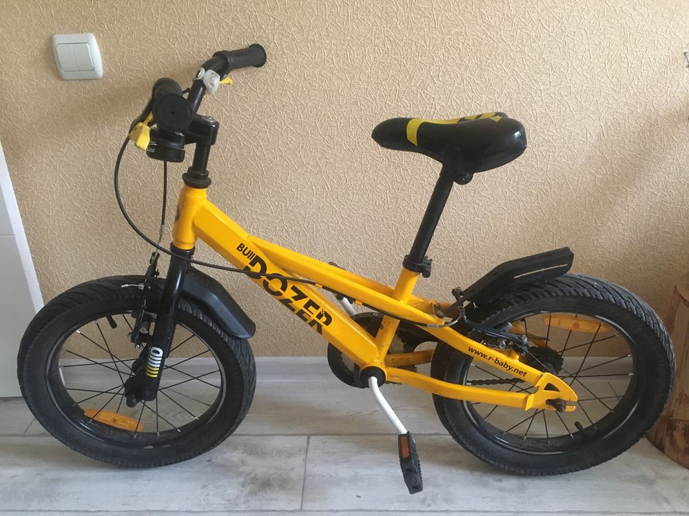 Велосипед детский ROYALBABY BULLDOZER 18" Желтый
