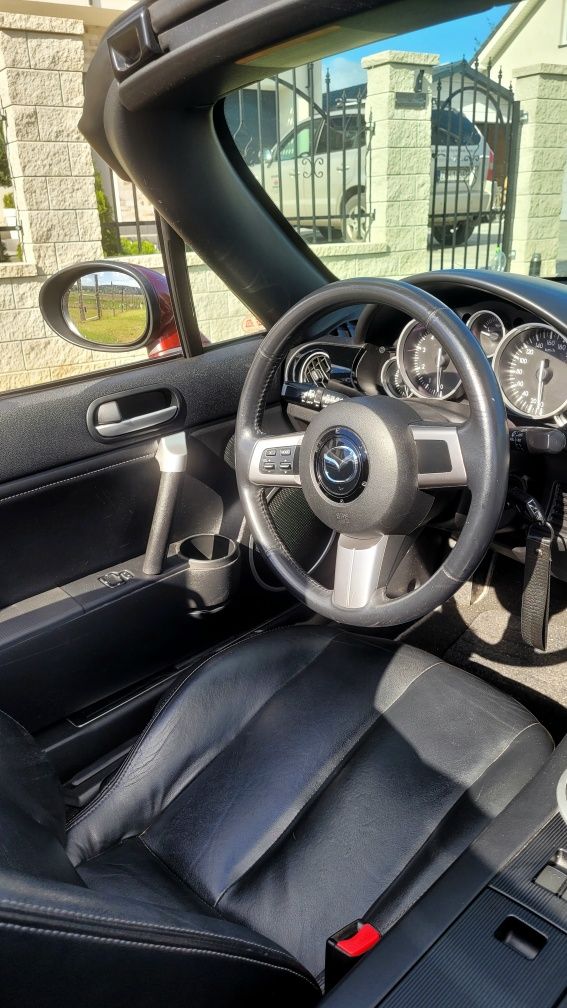 * Piękna Mazda MX-5 MIATA MX5 1.8  Czerwona Perła PRHT Hardtop