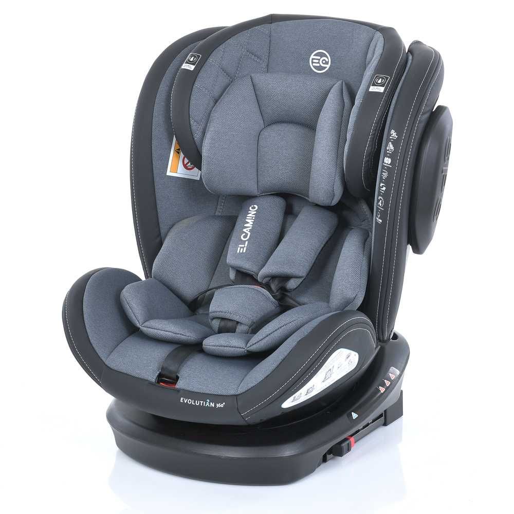 Детское Автокресло 1045 El Camino 360° поворот ISOFIX от 0 до 36кг