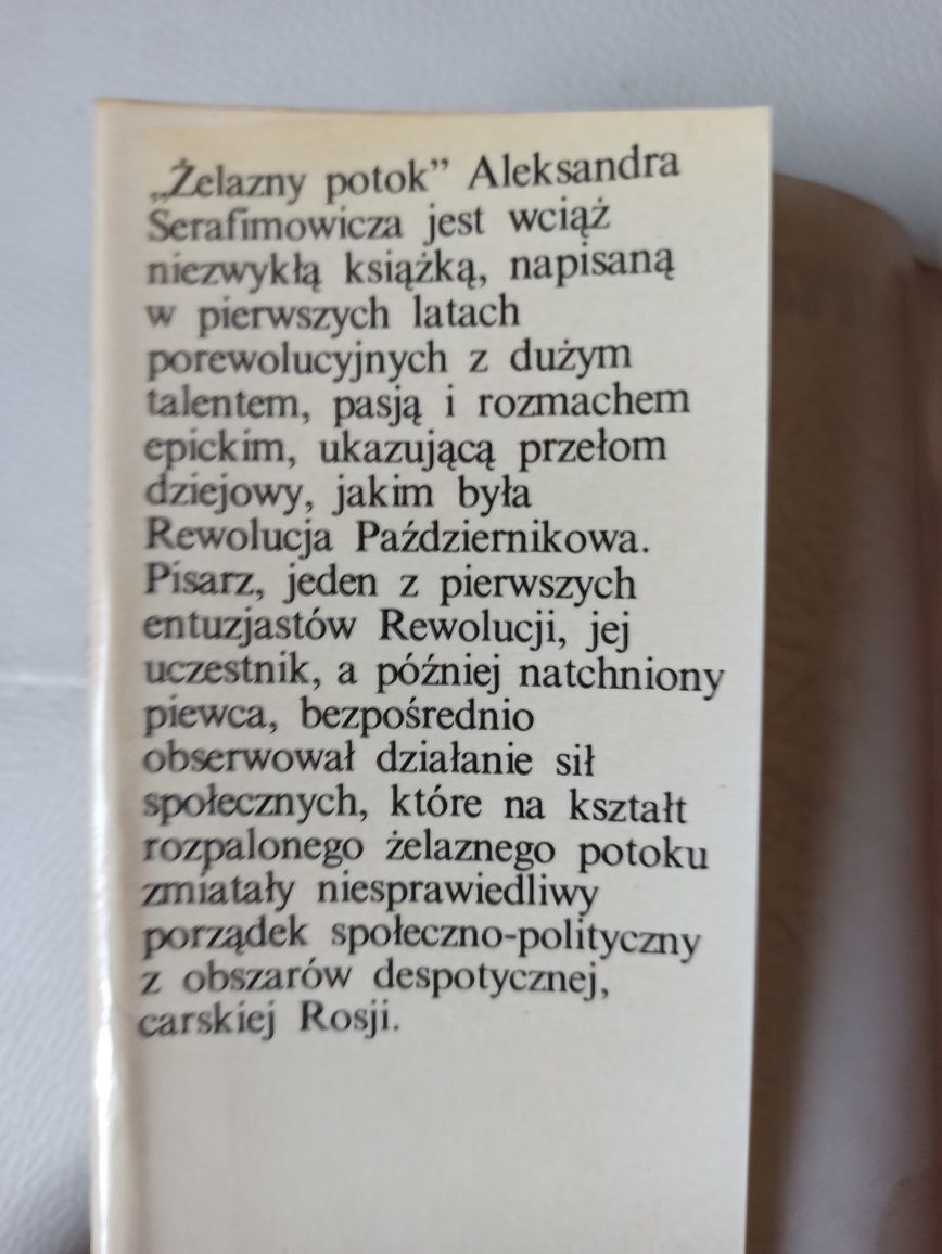 Serafimowicz żelazny potok