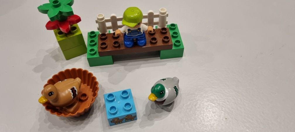 Klocki lego duplo zestaw nr 10581 kaczki  kaczuszki