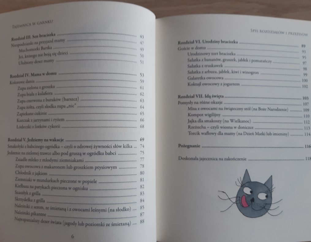 Nowa książka kucharska dla dzieci-Tajemnice w garnku.