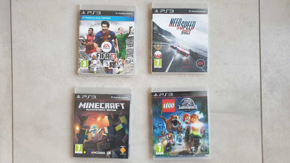 Konsola Sony Playstation 3 Slim 320 GB + 2 Pady + 4 GRY