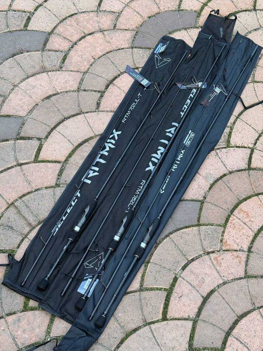 Комплект спиннинг+катушка Select Ritmix, Master,Chrome РАЗОМ ДЕШЕВШЕ