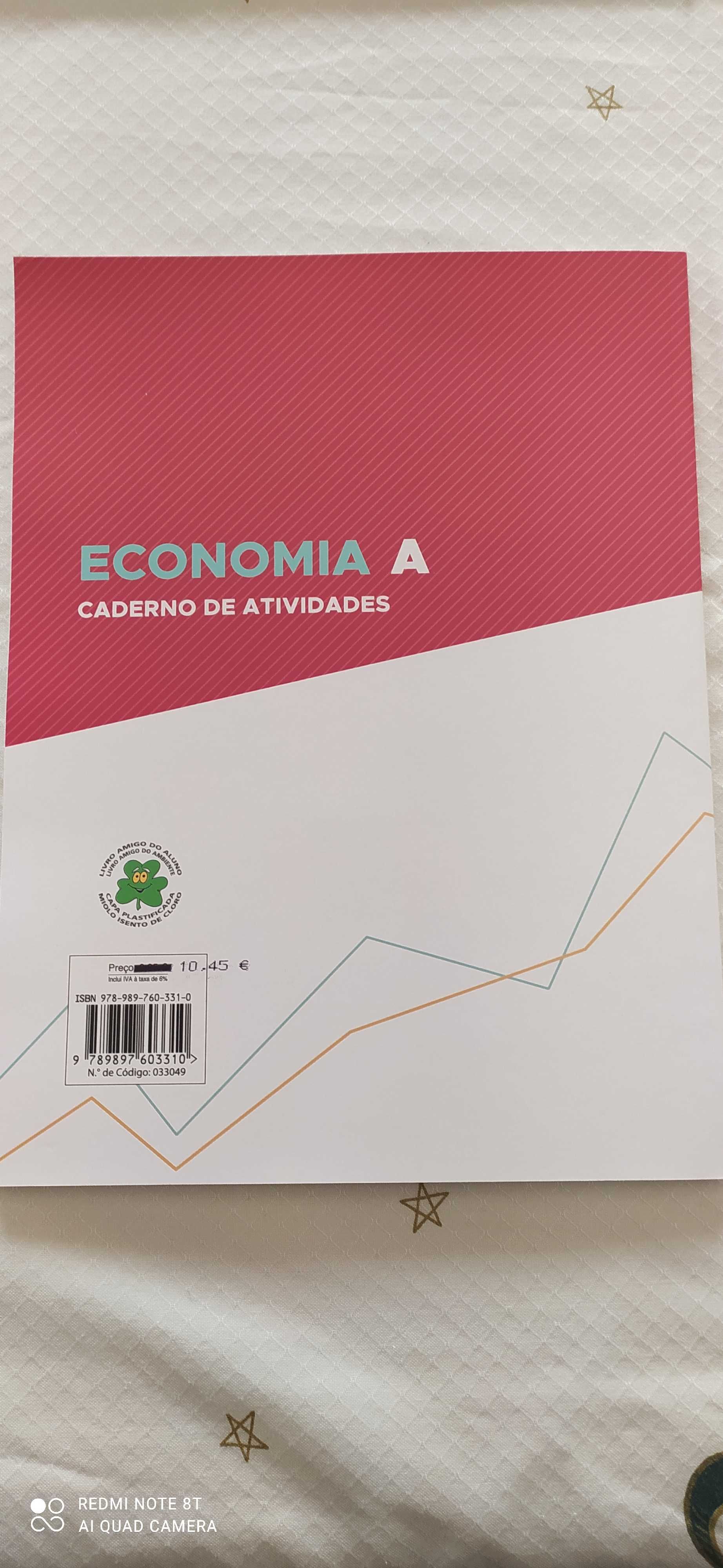 Caderno de atividades de Economia A