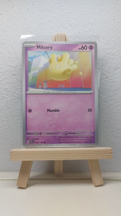 Karta pokemon Milcery 064/142 Stellar Crown