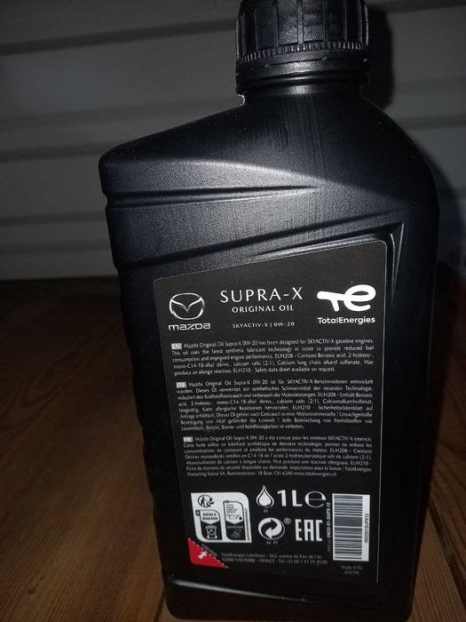 Моторное масло MAZDA Original 0W20 1 л,  5W30 5 л