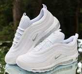 (БЕЗ ПЕРЕДОПЛАТИ)Nike Air Max 97 Triple White найк аір макс 97 білі