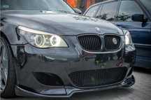BMW 5 E60 M5 HARTGE PRZEDNI DYFUZOR ZDERZAKA DOKŁADKA PODKŁAD