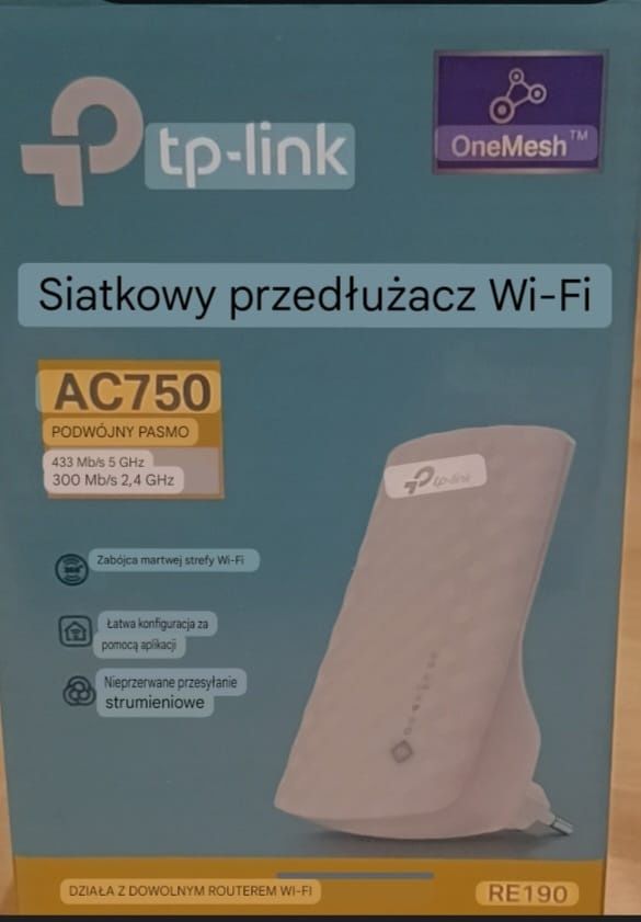 Wzmacniacz wi-fi zakupiony w Action