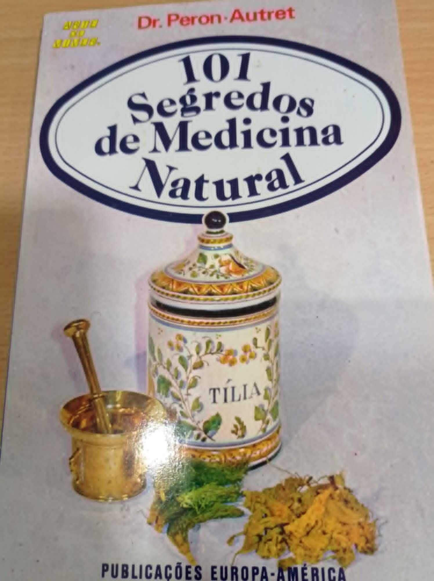 vendo livro 101 segredos da medicina natural