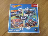 Puzzle Hot Wheels 4 w 1