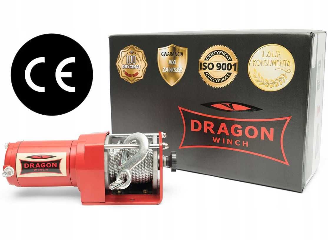 Nowa WYCIĄGARKA Elektryczna Wciągarka Lina Do Pługa Quada (PROMOCJA)