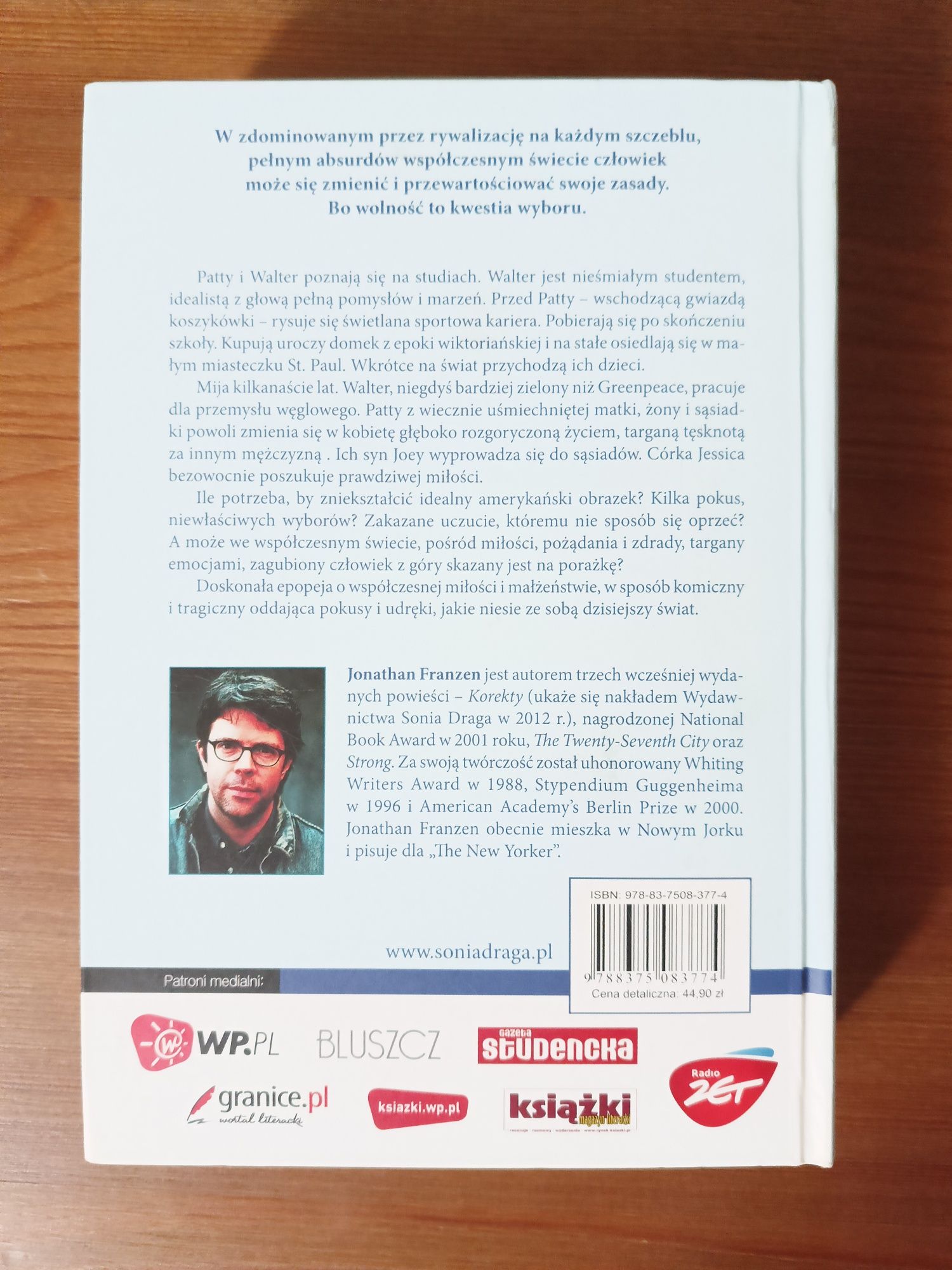 Wolność Jonathan Franzen
A