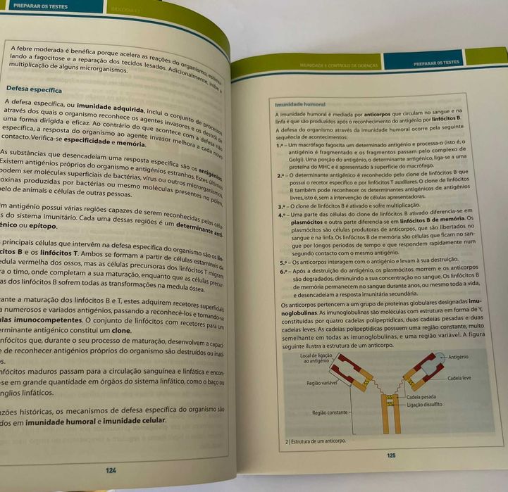 Perparar testes Biologia 12º Areal Editores