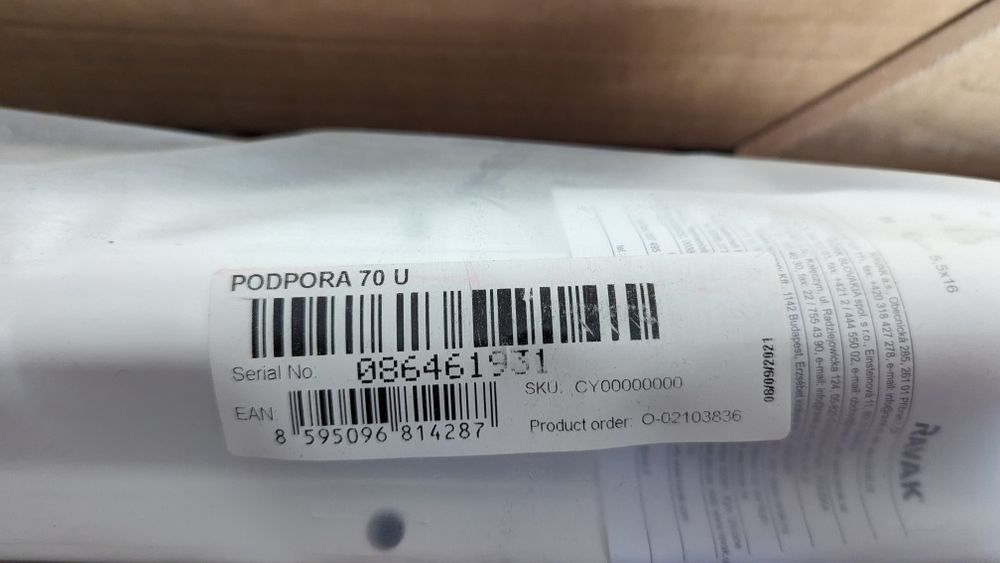 Ванна Ravak Chrome 150x70, бічна панель, опора, сифон/перелив